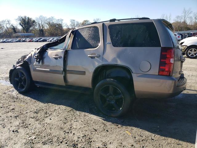 1GNFK13017R125981 - 2007 CHEVROLET TAHOE K1500 GOLD photo 2