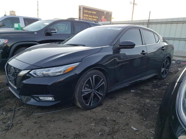 3N1AB8DV5LY295919 - 2020 NISSAN SENTRA SR BLACK photo 1