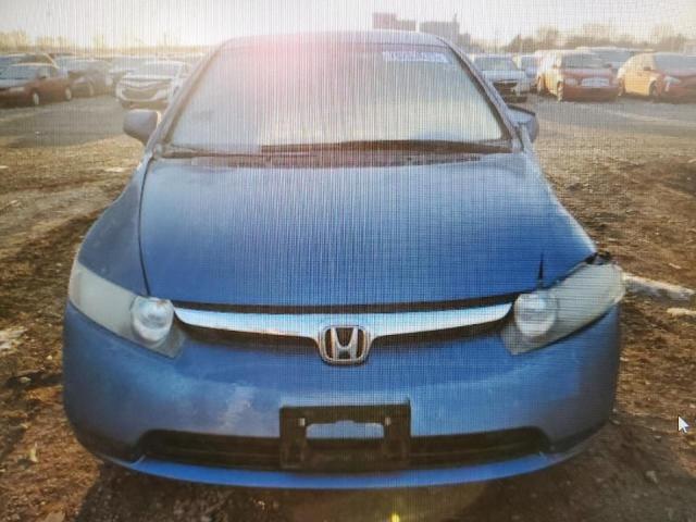 1HGFA16587L079654 - 2007 HONDA CIVIC LX BLUE photo 5