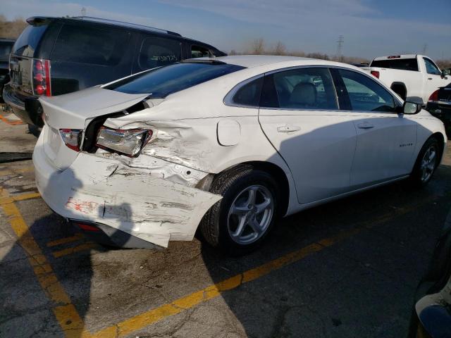 1G1ZB5ST1JF285854 - 2018 CHEVROLET MALIBU LS WHITE photo 3