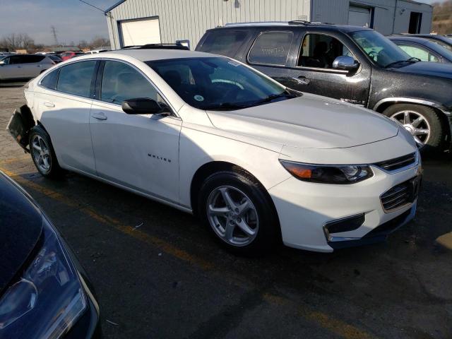 1G1ZB5ST1JF285854 - 2018 CHEVROLET MALIBU LS WHITE photo 4