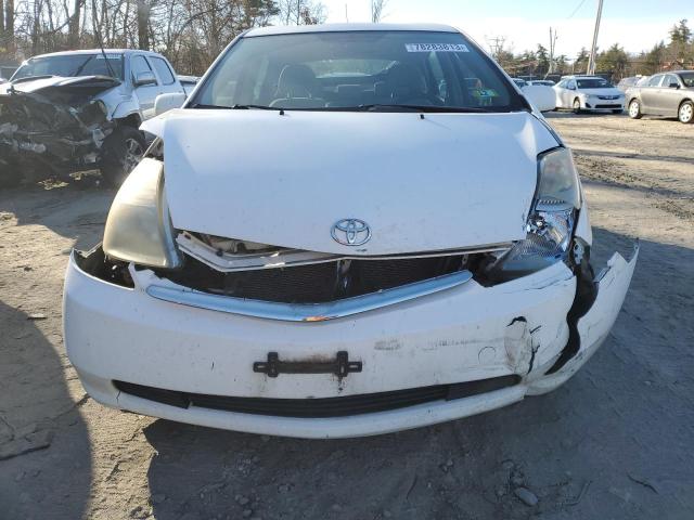 JTDKB20U177657313 - 2007 TOYOTA PRIUS WHITE photo 5