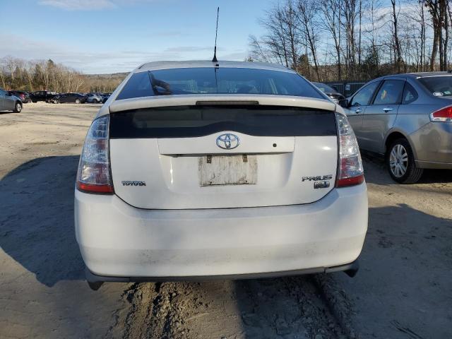 JTDKB20U177657313 - 2007 TOYOTA PRIUS WHITE photo 6