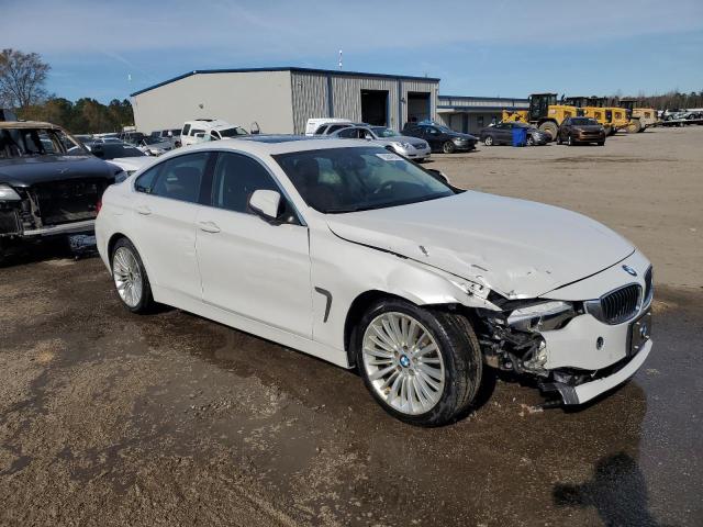 WBA4A7C56FD413568 - 2015 BMW 428 XI GRAN COUPE WHITE photo 4