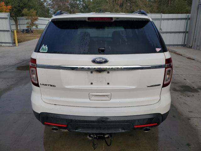 1FM5K7F82FGA99504 - 2015 FORD EXPLORER LIMITED WHITE photo 6