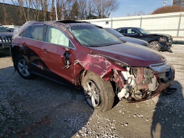 5J8TB4H31EL010315 - 2014 ACURA RDX BURGUNDY photo 4