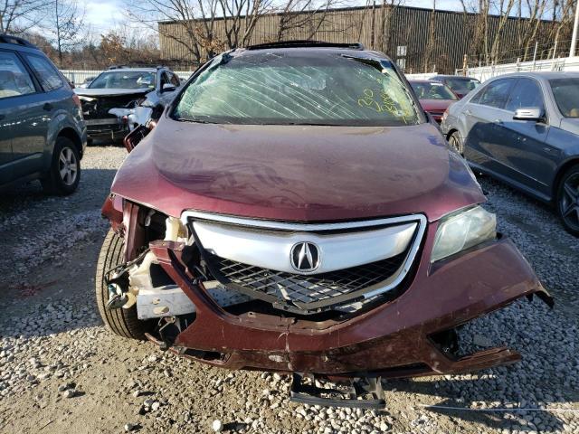 5J8TB4H31EL010315 - 2014 ACURA RDX BURGUNDY photo 5