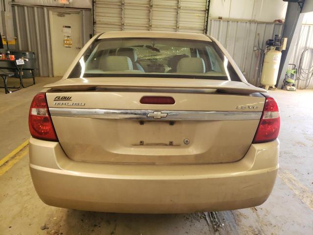 1G1ZT54805F211756 - 2005 CHEVROLET MALIBU LS GOLD photo 6