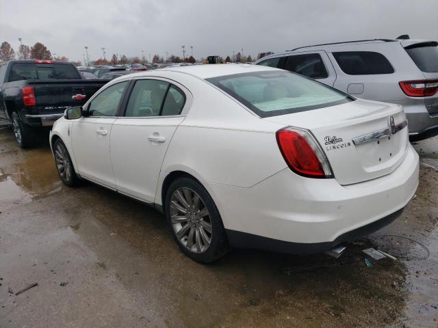 1LNHL9DR1BG604413 - 2011 LINCOLN MKS WHITE photo 2