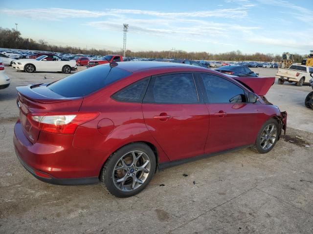 1FADP3F28EL414856 - 2014 FORD FOCUS SE RED photo 3