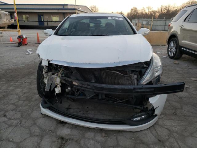 5NPEC4AC5EH877882 - 2014 HYUNDAI SONATA SE WHITE photo 5