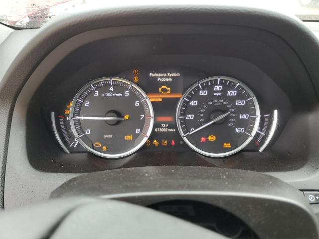 19UUB2F47KA003428 - 2019 ACURA TLX TECHNOLOGY RED photo 9