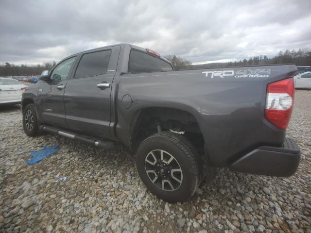 5TFHY5F14HX621298 - 2017 TOYOTA TUNDRA CREWMAX LIMITED GRAY photo 2