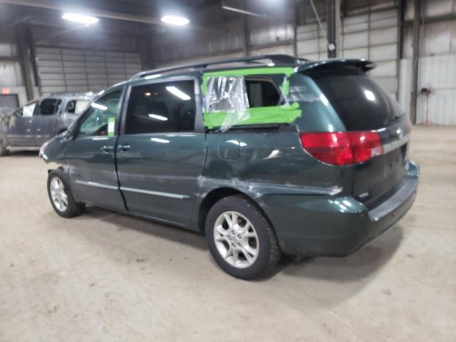 5TDBA22C15S040746 - 2005 TOYOTA SIENNA XLE GREEN photo 2