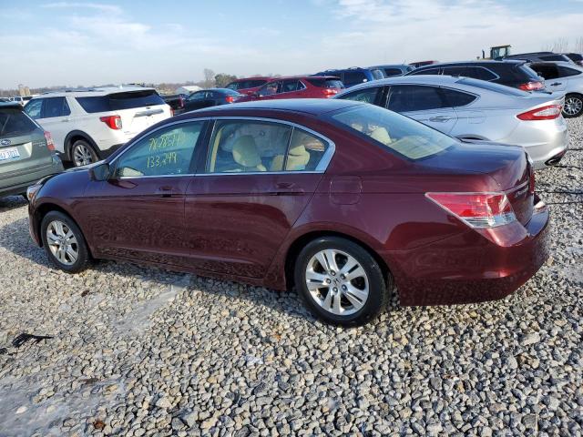 JHMCP26449C009017 - 2009 HONDA ACCORD LXP MAROON photo 2