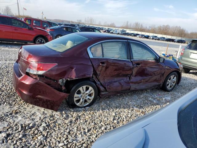 JHMCP26449C009017 - 2009 HONDA ACCORD LXP MAROON photo 3