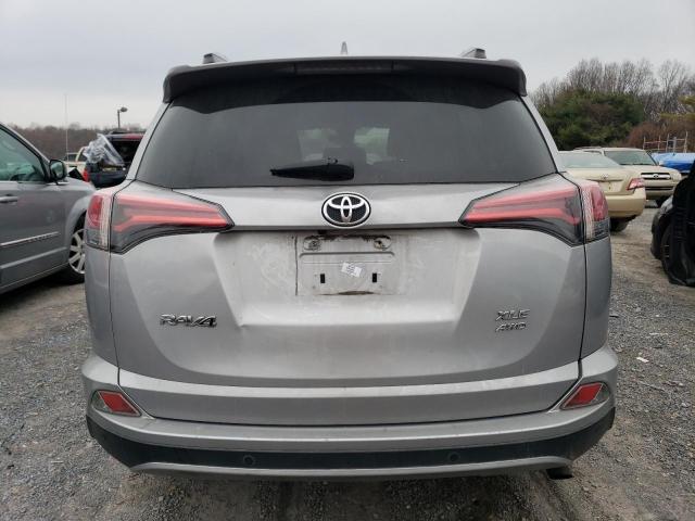 2T3RFREV4HW551313 - 2017 TOYOTA RAV4 XLE SILVER photo 6