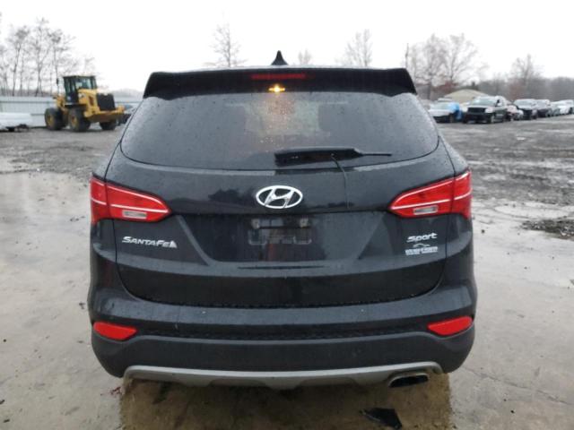 5XYZT3LB0EG145845 - 2014 HYUNDAI SANTA FE S BLACK photo 6