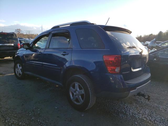 2CKDL33F386320273 - 2008 PONTIAC TORRENT BLUE photo 2