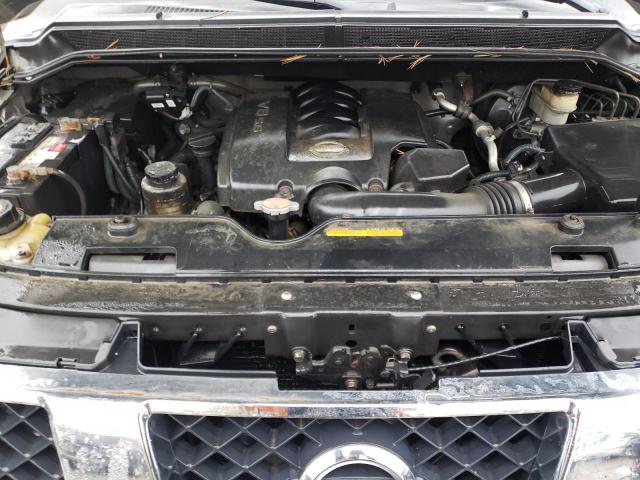 1N6BA07B96N553106 - 2006 NISSAN TITAN XE SILVER photo 11