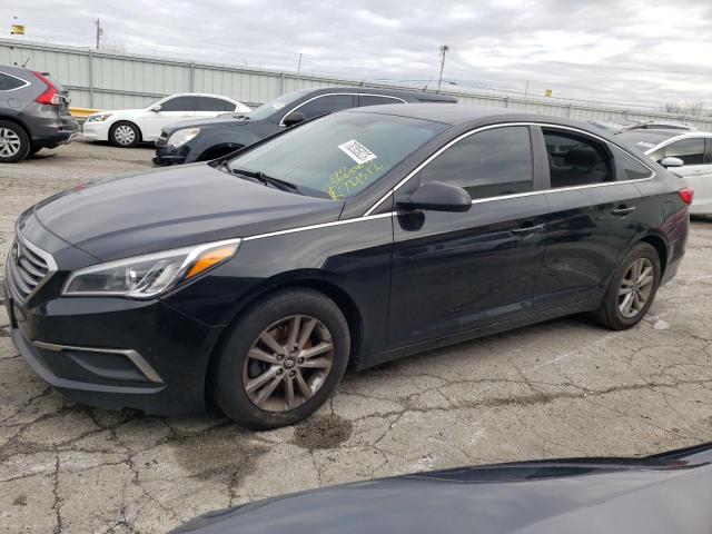 5NPE24AF0GH369321 - 2016 HYUNDAI SONATA SE BLACK photo 1