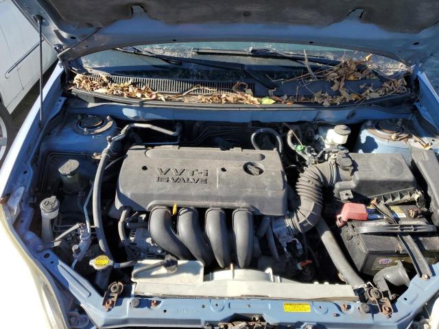 2T1KR32E55C351055 - 2005 TOYOTA COROLLA MA XR GRAY photo 11