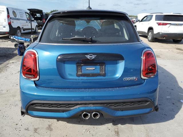 WMW53DK04P2S65923 - 2023 MINI COOPER S BLUE photo 6