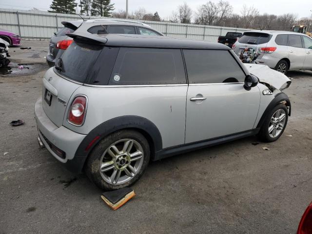 WMWSV3C57CTY28436 - 2012 MINI COOPER S SILVER photo 3