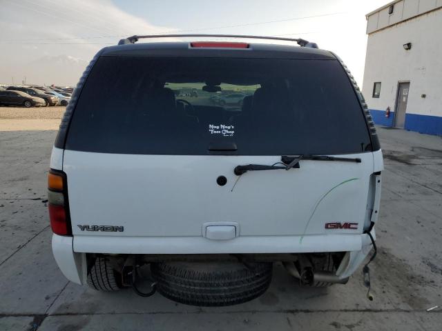 1GKEK13T46J120161 - 2006 GMC YUKON WHITE photo 6