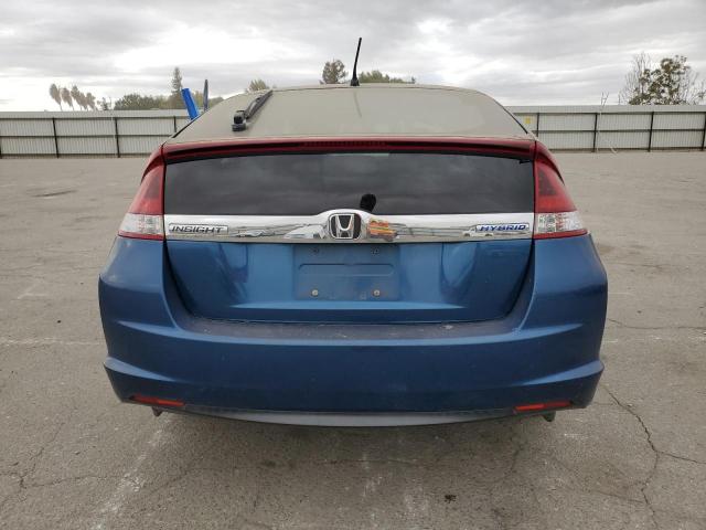 JHMZE2H33ES002726 - 2014 HONDA INSIGHT BLUE photo 6