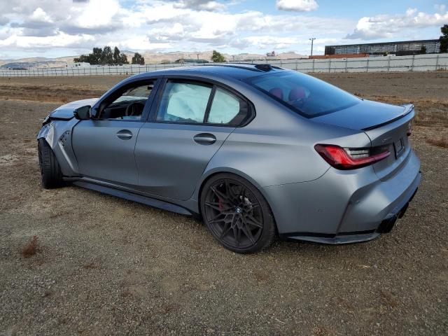 WBS43AY05RFT57535 - 2024 BMW M3 COMPETITION SILVER photo 2