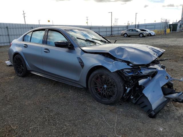 WBS43AY05RFT57535 - 2024 BMW M3 COMPETITION SILVER photo 4