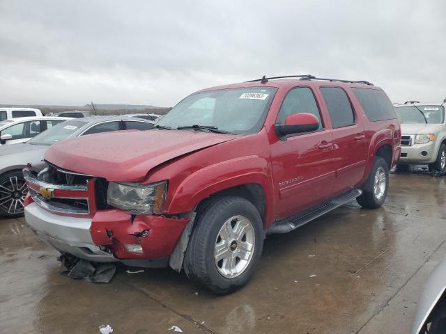 1GNSKJE70ER187880 - 2014 CHEVROLET SUBURBAN K1500 LT RED photo 1