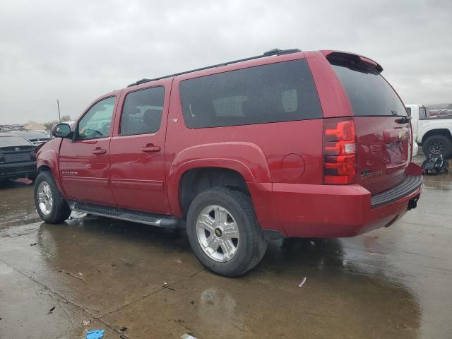 1GNSKJE70ER187880 - 2014 CHEVROLET SUBURBAN K1500 LT RED photo 2