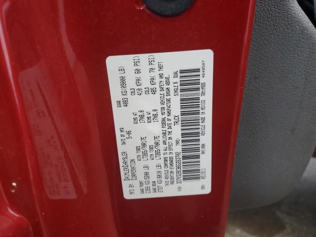 3D7KS28C86G263702 - 2006 DODGE RAM 2500 ST RED photo 12