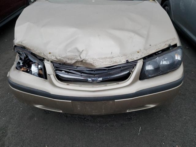 2G1WF52E349313904 - 2004 CHEVROLET IMPALA GOLD photo 11