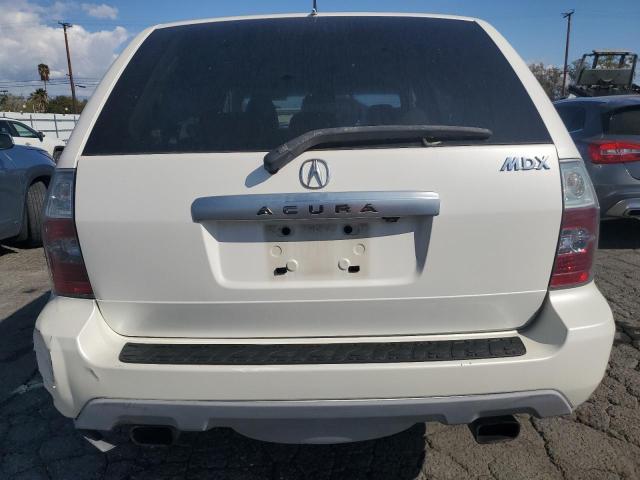 2HNYD18924H508644 - 2004 ACURA MDX TOURING WHITE photo 6