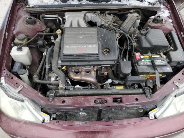 4T1BF28B73U335015 - 2003 TOYOTA AVALON XL RED photo 11