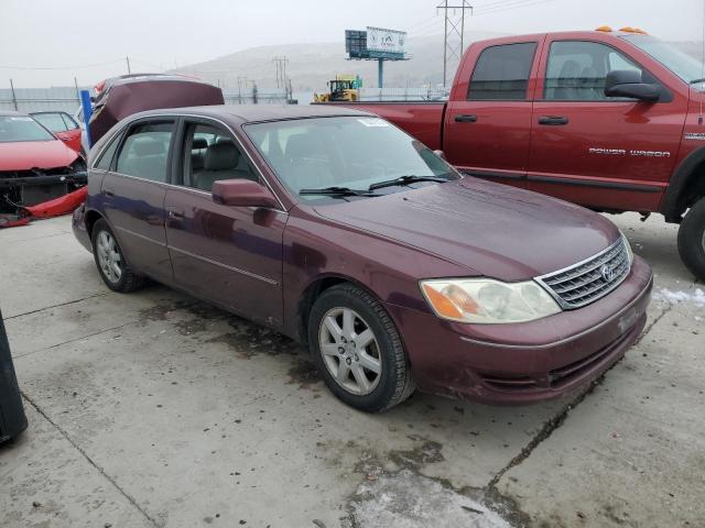 4T1BF28B73U335015 - 2003 TOYOTA AVALON XL RED photo 4