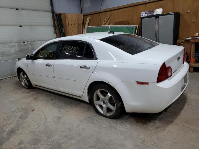 1G1ZD5EU6CF257856 - 2012 CHEVROLET MALIBU 2LT WHITE photo 2