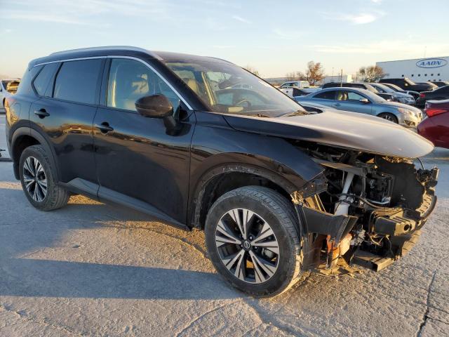 5N1AT3BA2MC809762 - 2021 NISSAN ROGUE SV BLACK photo 4