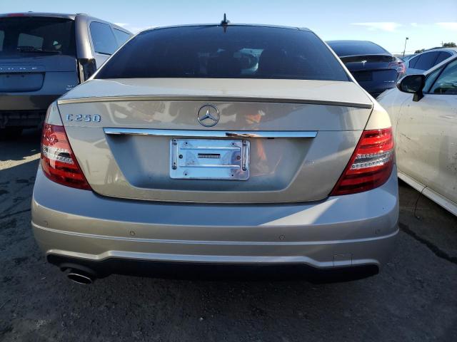 WDDGF4HB7CR224611 - 2012 MERCEDES-BENZ C 250 CREAM photo 6