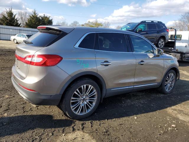 2LMTJ8LR3GBL90250 - 2016 LINCOLN MKX RESERVE GRAY photo 3