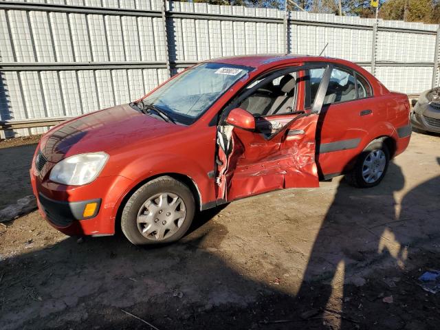 KNADE223696508521 - 2009 KIA RIO BASE RED photo 1