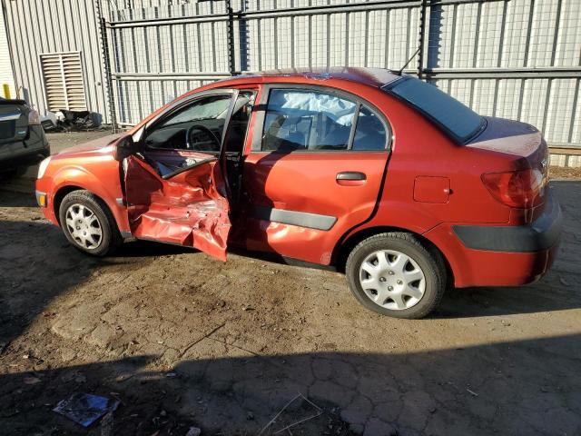 KNADE223696508521 - 2009 KIA RIO BASE RED photo 2