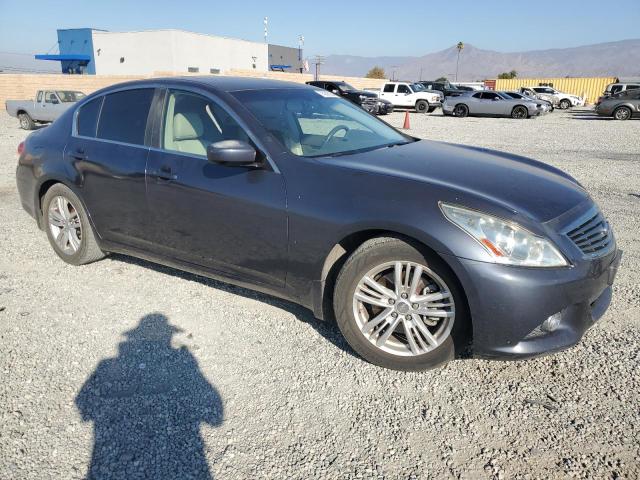 JN1CV6AP9DM717592 - 2013 INFINITI G37 BASE CHARCOAL photo 4