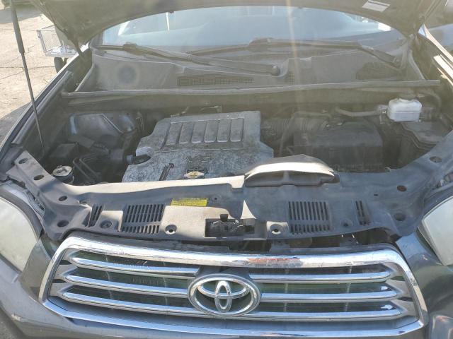 5TDDK3EH3AS027106 - 2010 TOYOTA HIGHLANDER LIMITED BLACK photo 11