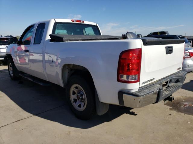 1GTR1TE09DZ308896 - 2013 GMC SIERRA C1500 WHITE photo 2