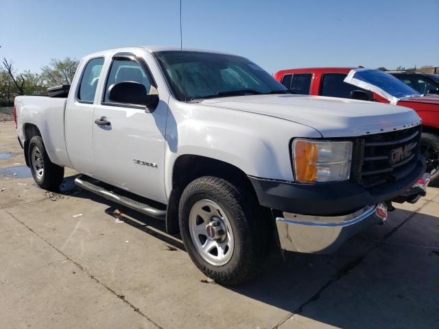 1GTR1TE09DZ308896 - 2013 GMC SIERRA C1500 WHITE photo 4