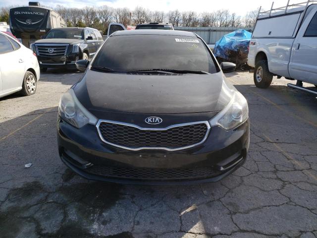 KNAFK4A61F5343620 - 2015 KIA FORTE LX BLACK photo 5